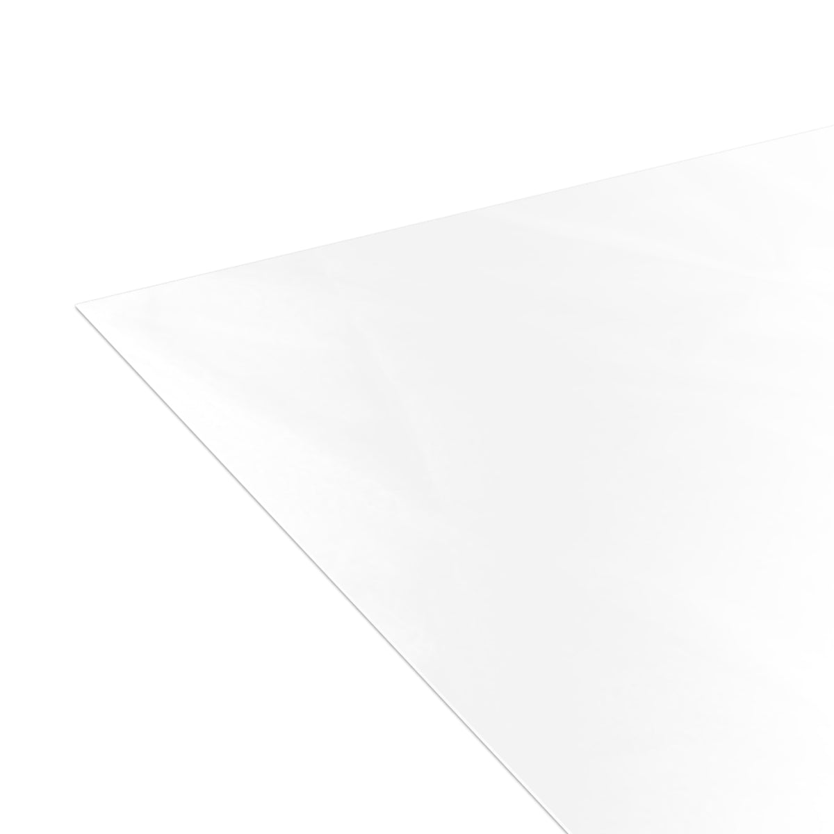 Solid white color swatch