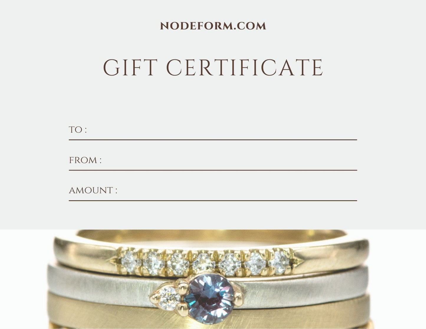 Nodeform Gift Card Gift Card by Nodeform