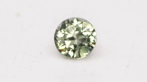 Round Cut Light Green 5mm/0.55ct Fair Trade Montana Sapphire #GR6 Loose Gemstone