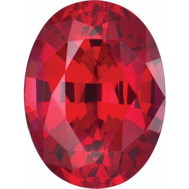 Oval Cut Lab Created Ruby Gemstone 6 x 4 mm/ 0.59ct Lab-Created Created Ruby Loose Gemstone by Nodeform