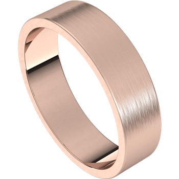 Narrow Flat Simple Wedding Band, 2-4mm Width Ring by Nodeform