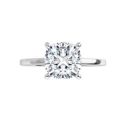 Sophia Prong Set Low Basket Solitaire Engagement Ring - Setting only