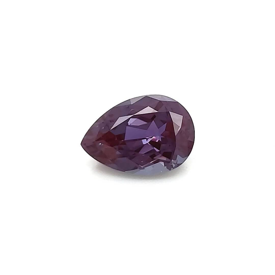 Pear Cut Lab Created Alexandrite Gemstone Loose Gemstone by Nodeform