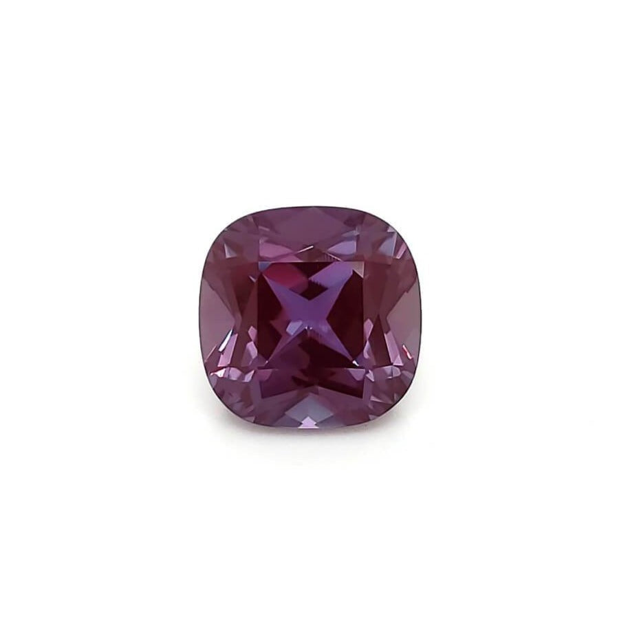 Cushion Cut Lab Created Alexandrite Gemstone Loose Gemstone by Nodeform