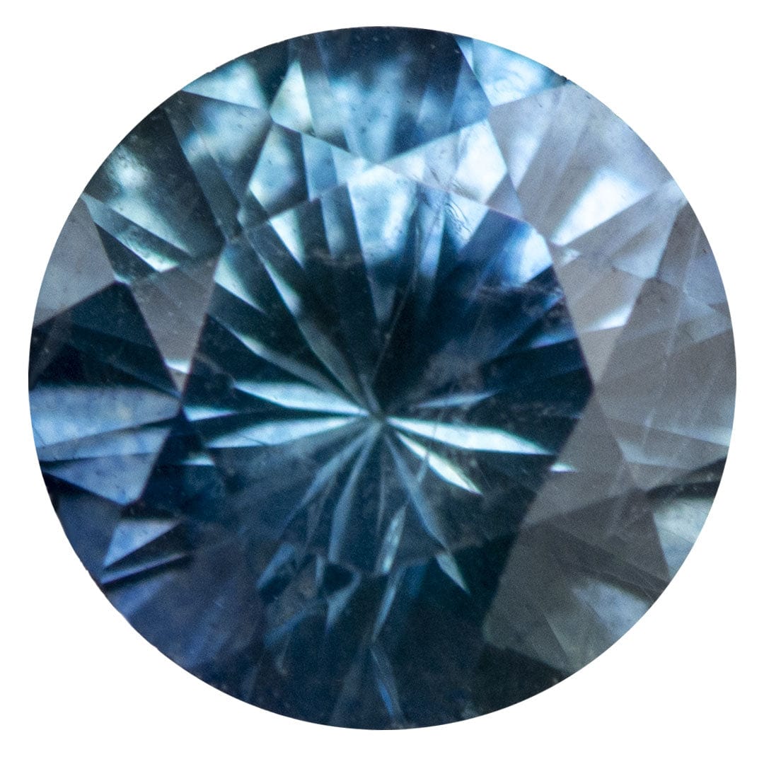 Round Blue 5mm/0.6ct Malawi Sapphire B2 Fair Trade Loose Gemstone