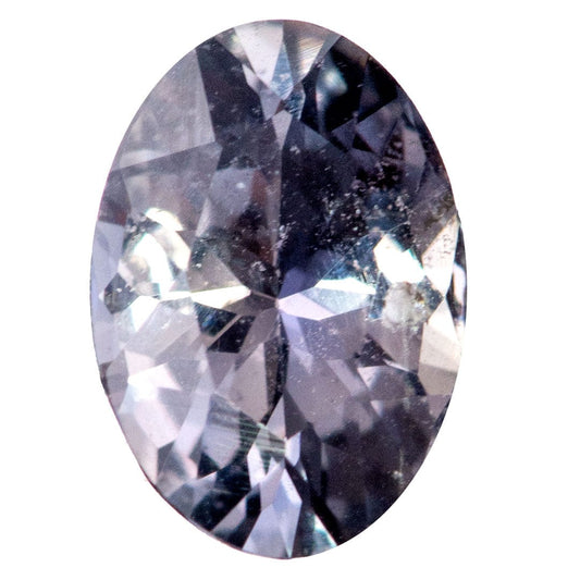 Oval Purple-gray 8.2x5.7mm/1.39ct Natural Tanzania Sapphire Loose Gemstone Loose Gemstone by Nodeform