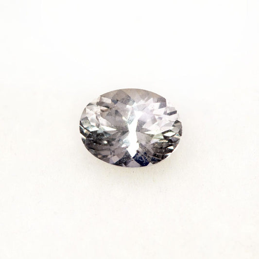 Oval Light Lavender 6.4x4.9mm/0.92ct Natural Tanzania Sapphire Loose Gemstone Loose Gemstone by Nodeform