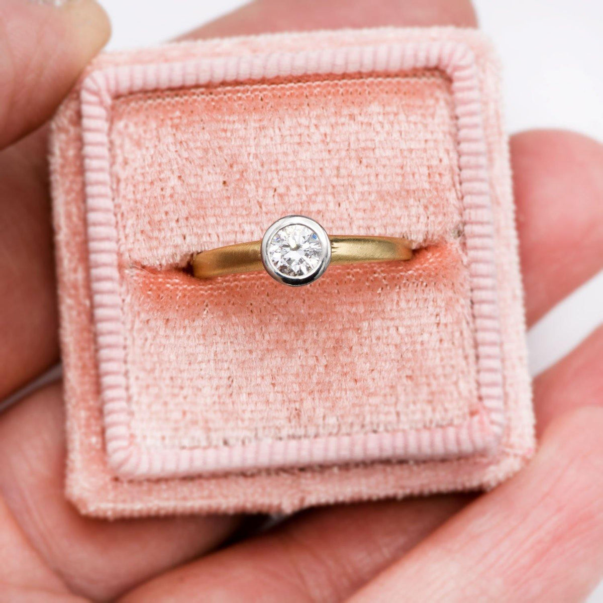 Round Brilliant Cut Lab Created Diamond Loose Stone Loose Gemstone by Nodeform
