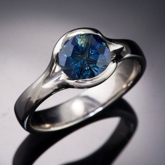 Throwback to this gorgeous one-of-a-kind sapphire ring