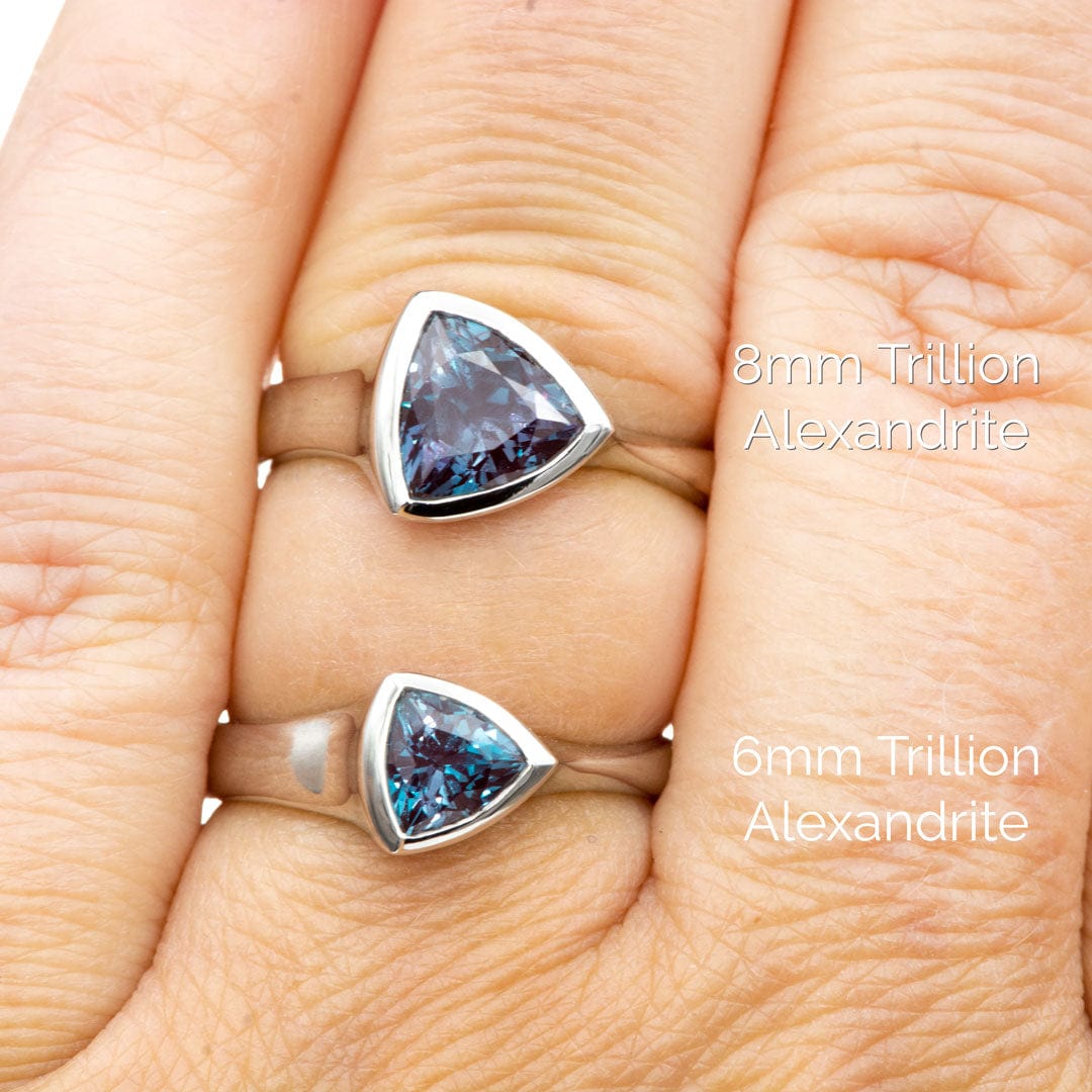 Blue topaz and hot sale alexandrite ring