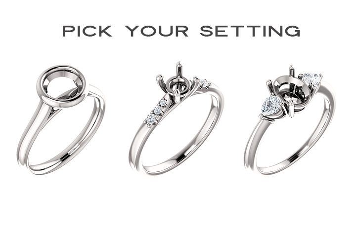 Pick your ring setting