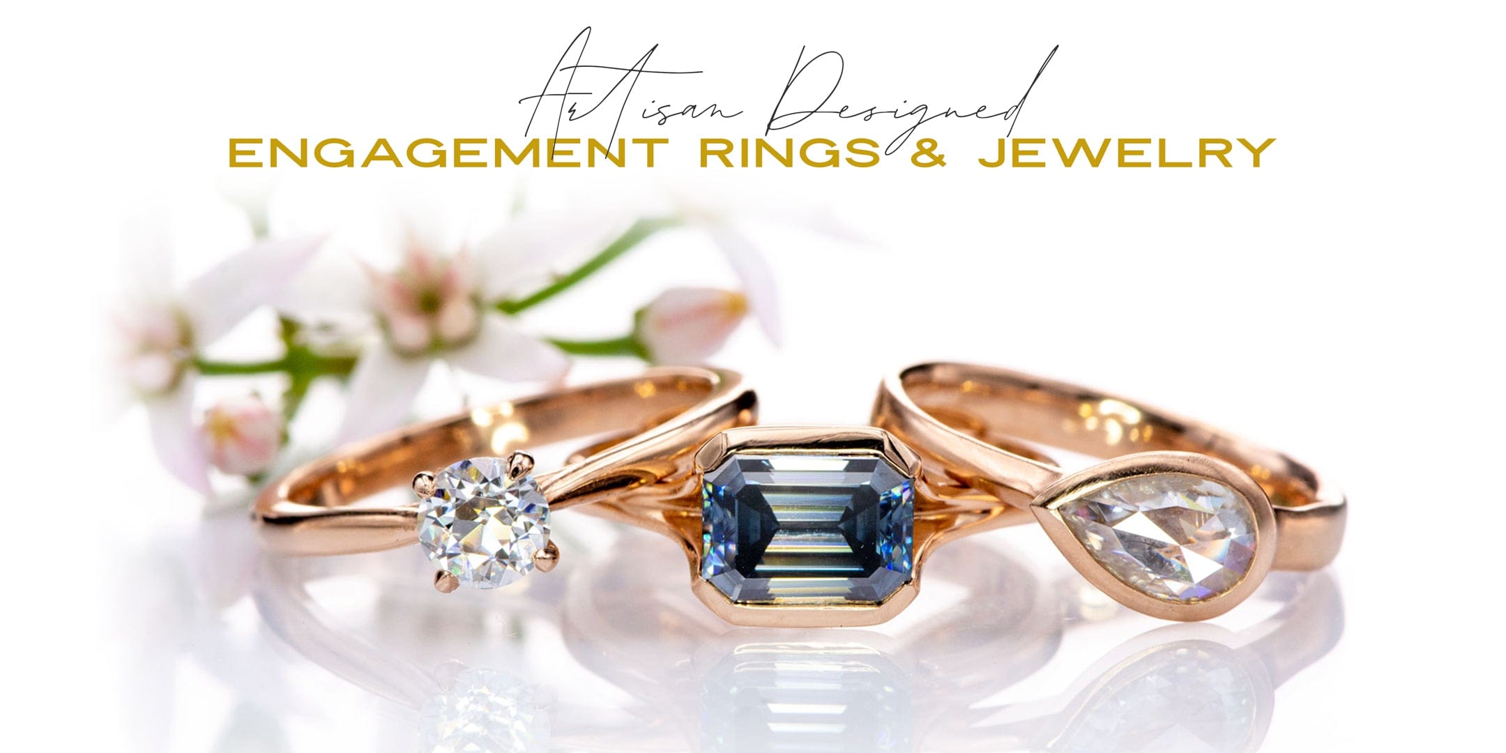 Engagement Function Rings handmade engagement rings modern wedding bands unique jewelry – Nodeform