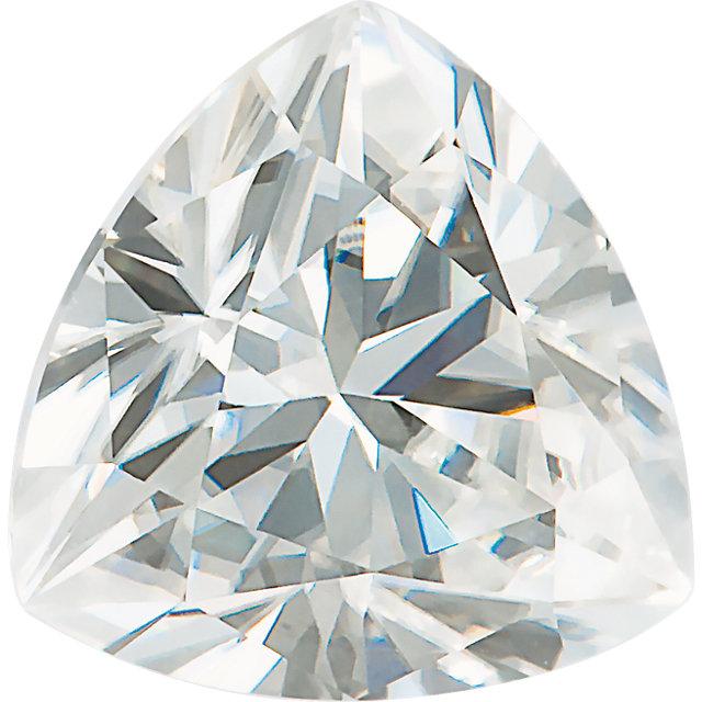 Trillion Cut Moissanite Stone 5mm/0.36ct Forever One Moissanite / Near-colorless (GHI Color) Loose Gemstone by Nodeform