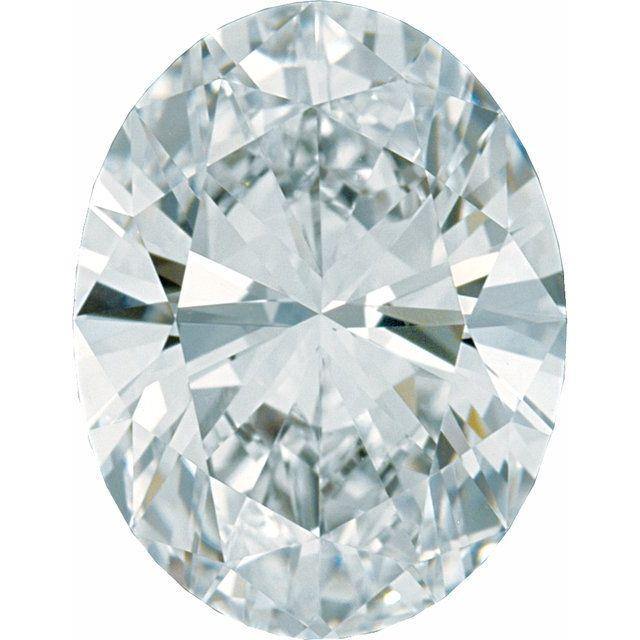 Oval Cut Lab Created Diamond Loose Stone 0.4ct/~6.0 x 4.0 mm Created Diamond / GHI/SI Loose Gemstone by Nodeform