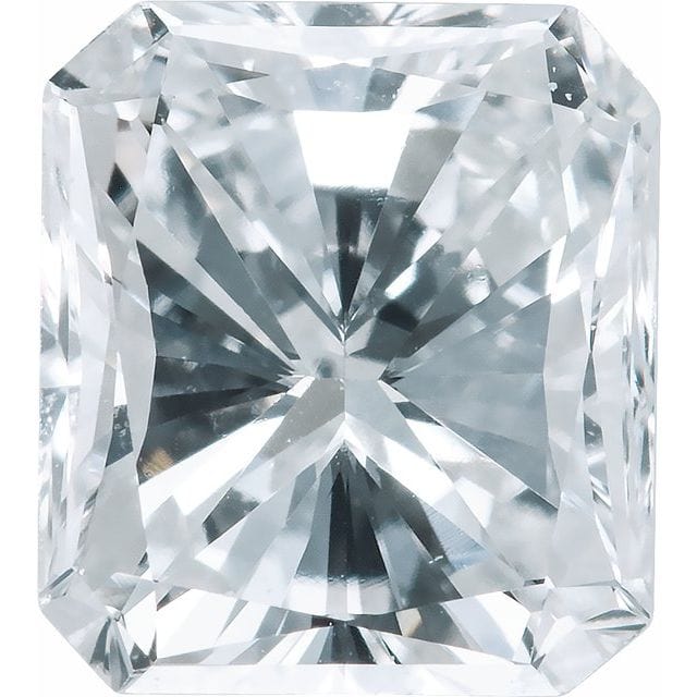 Radiant Cut Lab Created Diamond Loose Stone 0.75ct/~4.5 x 6.15 mm Created Diamond / GHI/SI Loose Gemstone by Nodeform
