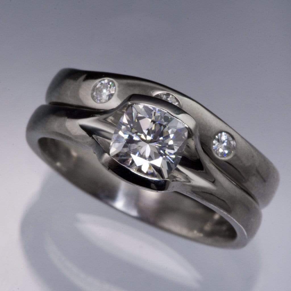 Contemporary Wide Band Ring With a Twist – Schmitt Jewelers