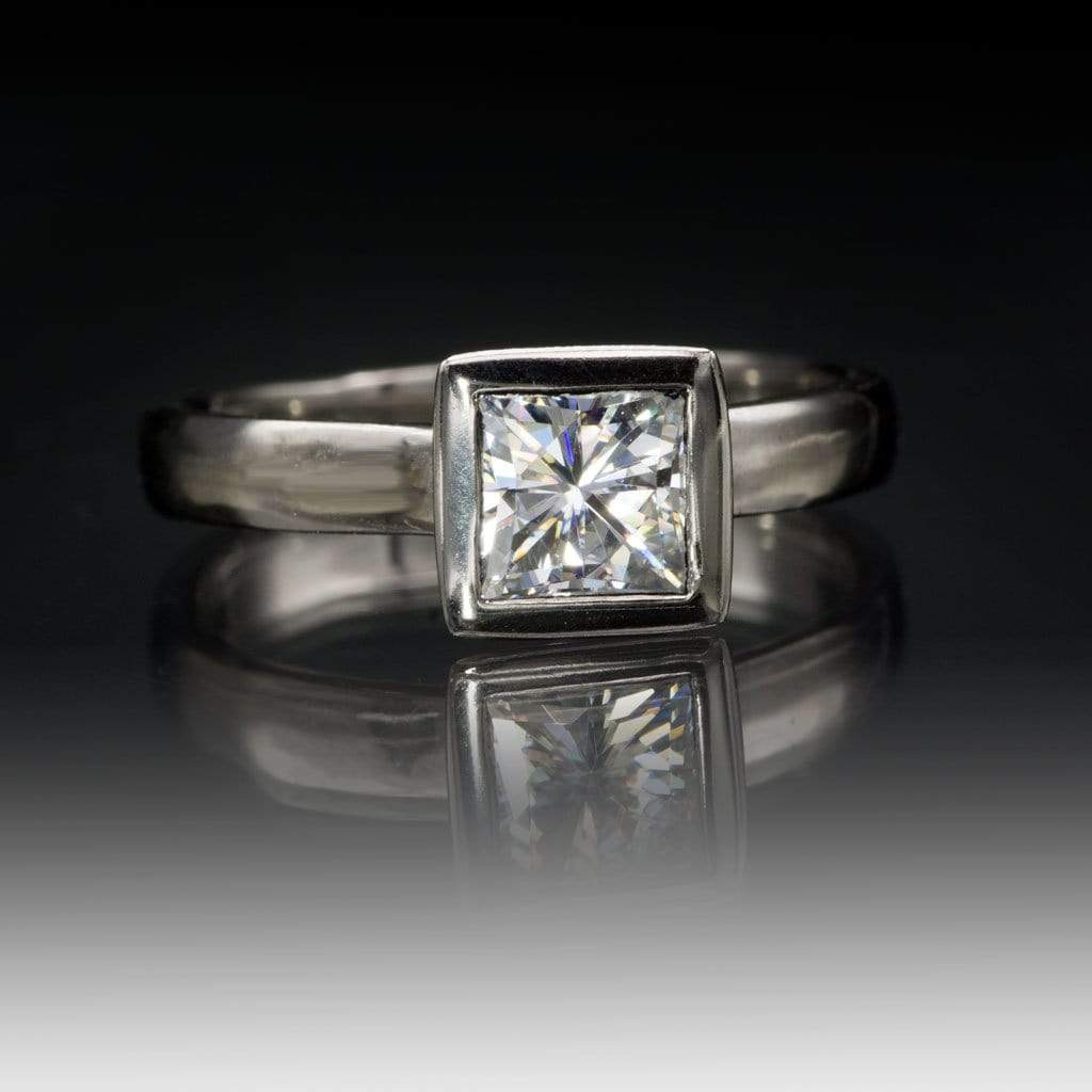 Princess Cut Lab Created Diamond Loose Stone Loose Gemstone by Nodeform
