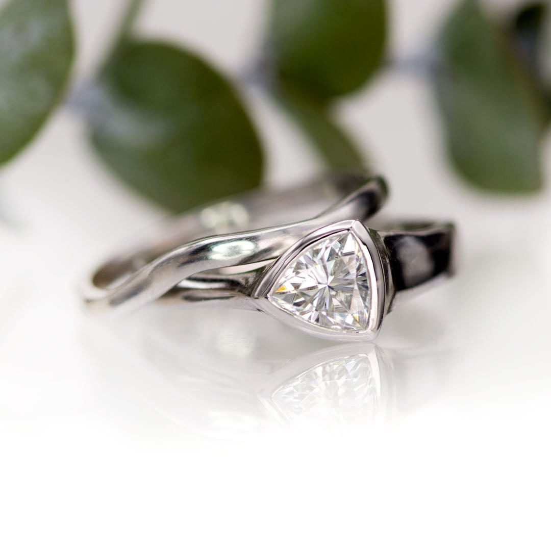 Bridal deals platinum ring