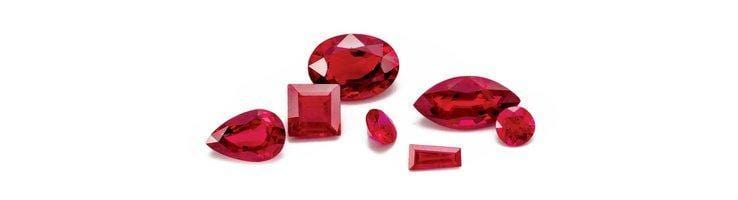 Oval Cut Lab Created Ruby Gemstone Loose Gemstone by Nodeform