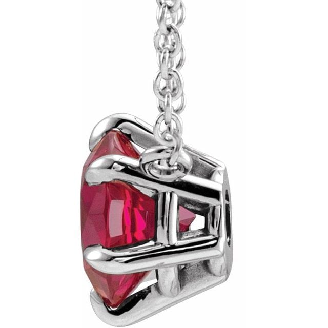 Lab Spots Synthetic Ruby Necklace Sold as Natural