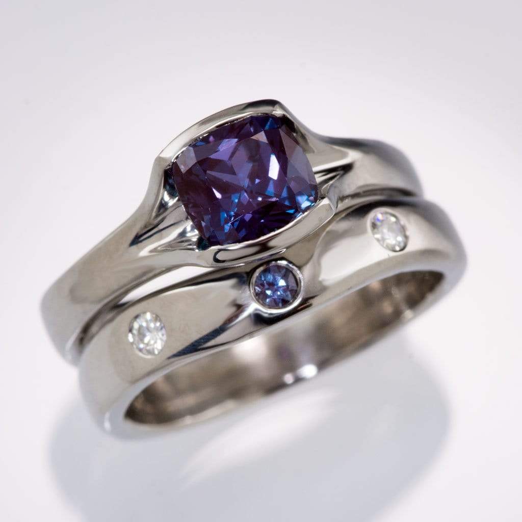 Alexandrite Ring Lab Created Alexandrite Ring 925 Sterling - Canada