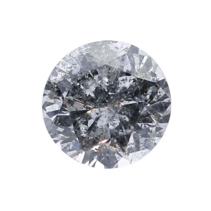 Flush Set Gray Diamond Accent Add-on 1.3mm/0.01ct Diamond (I3) Custom work by Nodeform