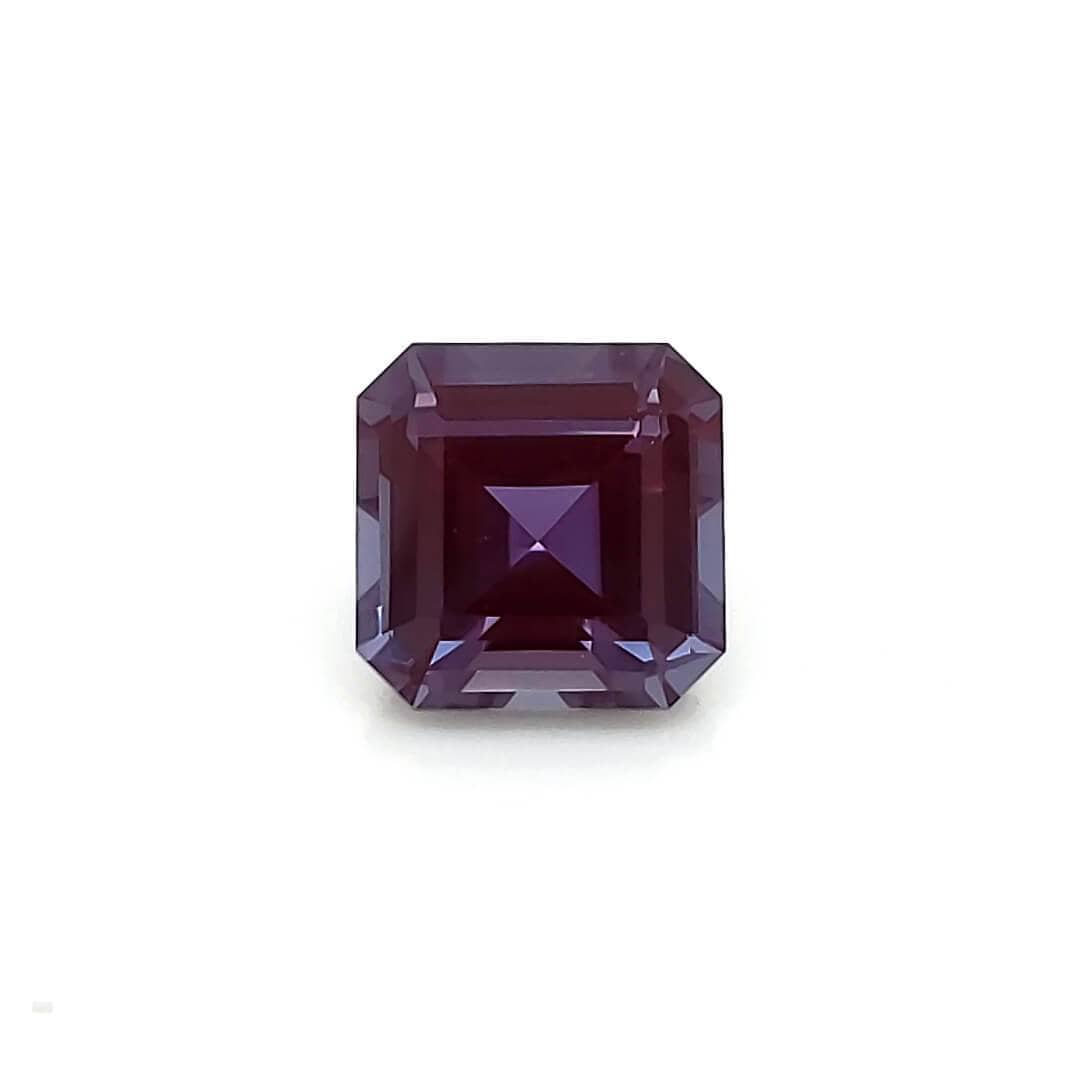 Square Emerald/Asscher Cut Lab Created Alexandrite Gemstone Loose Gemstone by Nodeform