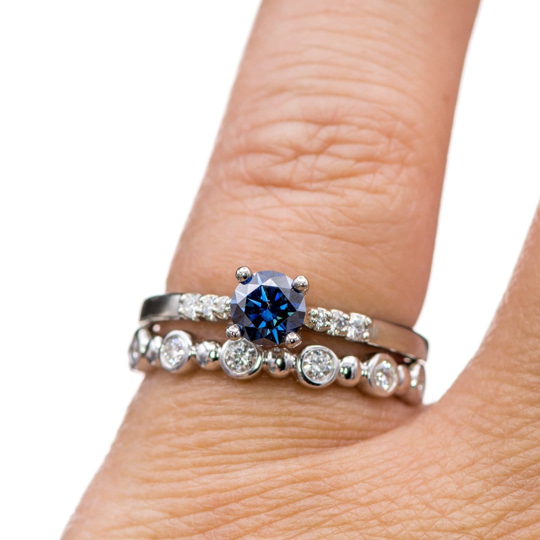 2Ct Round Cut Lab Created Diamond Women's Engagement Ring 14K White Gold  Plated | eBay