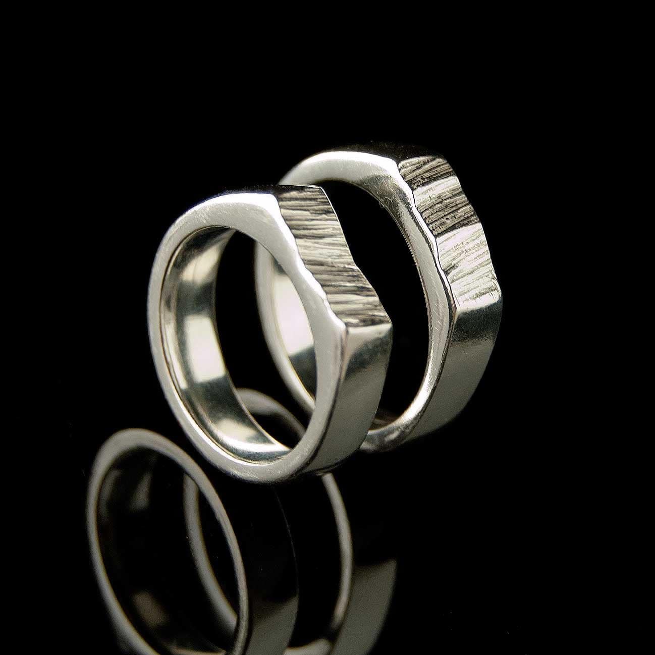 Men's | 14K Unique Men's Ring | Octogan Men's Ring