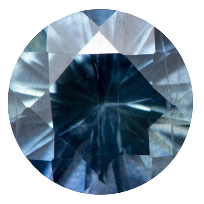 Round Blue 5mm/0.6ct Malawi Sapphire B2 Fair Trade Loose Gemstone 5mm/0.53ct Blue Fair Trade Autralian Sapphire Loose Gemstone by Nodeform