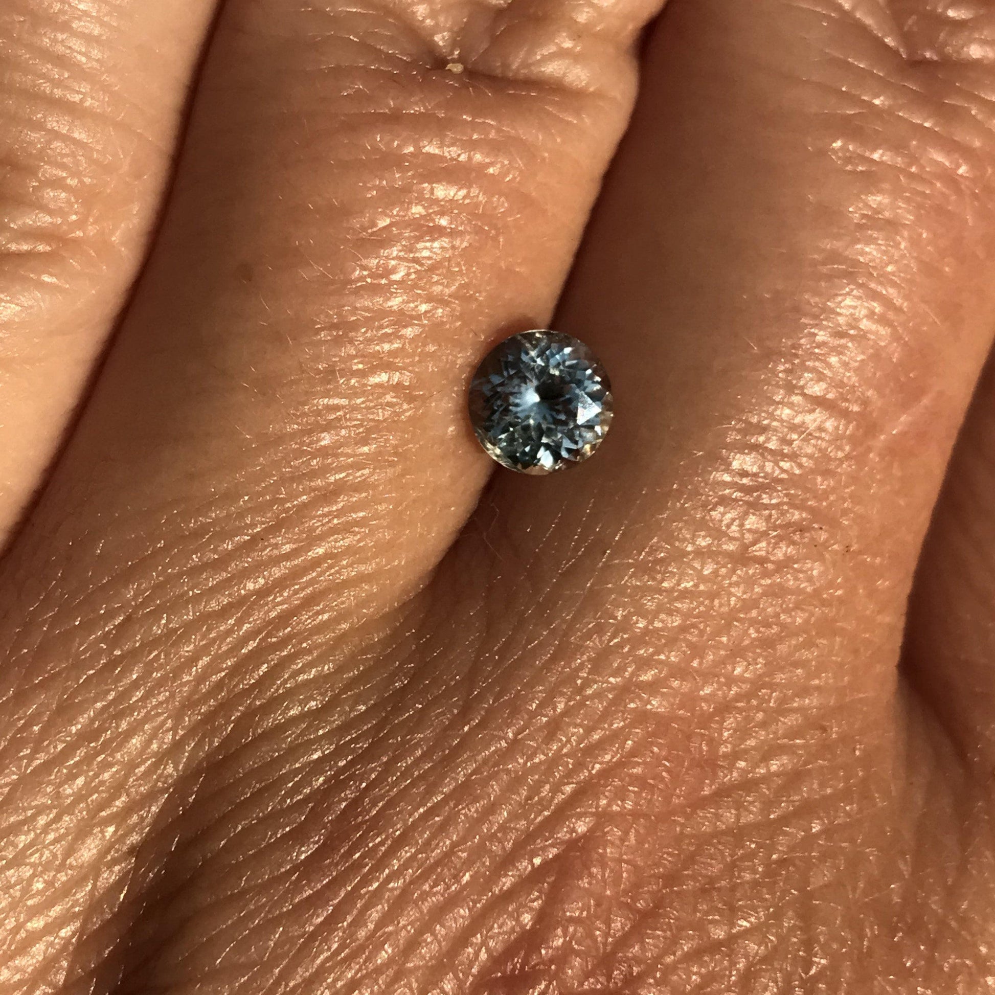 Round Blue 5mm/0.6ct Malawi Sapphire B2 Fair Trade Loose Gemstone