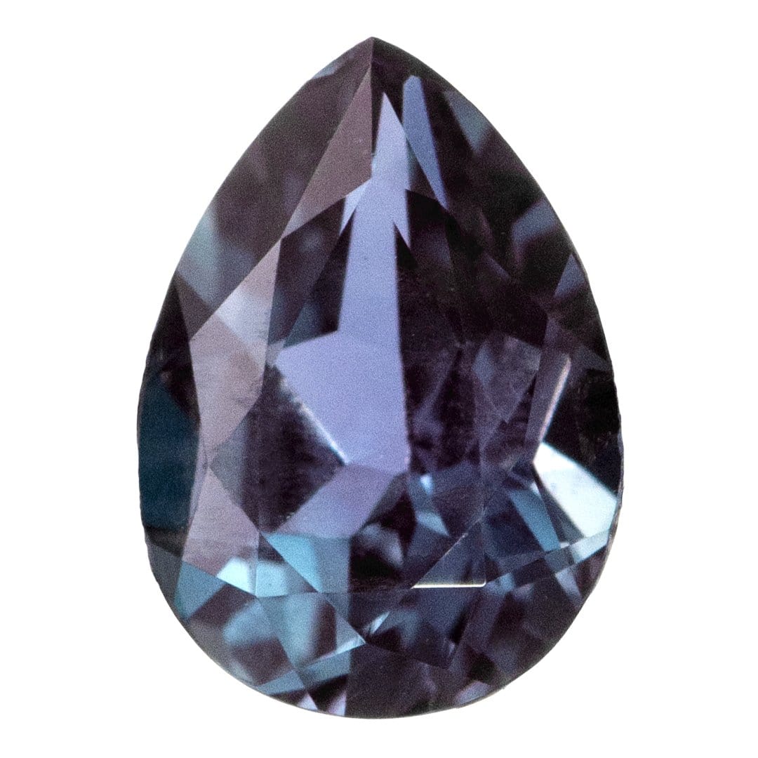 Pear Cut Lab Created Alexandrite Gemstone – Nodeform
