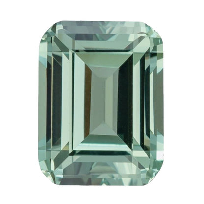 Emerald Cut Lab Created Green Sapphire Gemstone Loose Gemstone by Nodeform