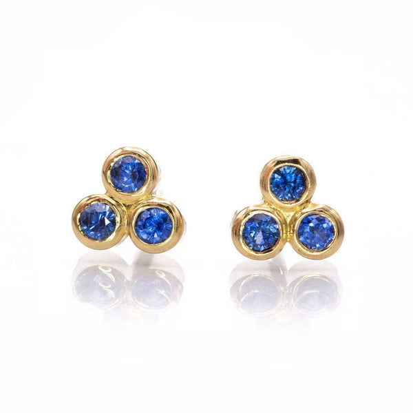 100% Natural sapphire Earrings Genuine 925 Sterling Silver Earring  Exquisite Gifts for Women luxury Bridal Wedding Jewelry - AliExpress